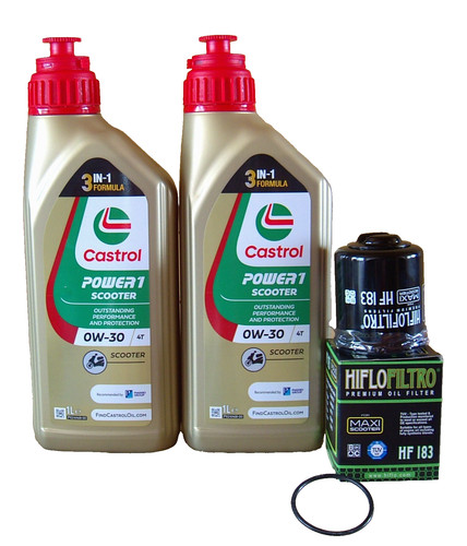 Castrol power scooter - castrol,